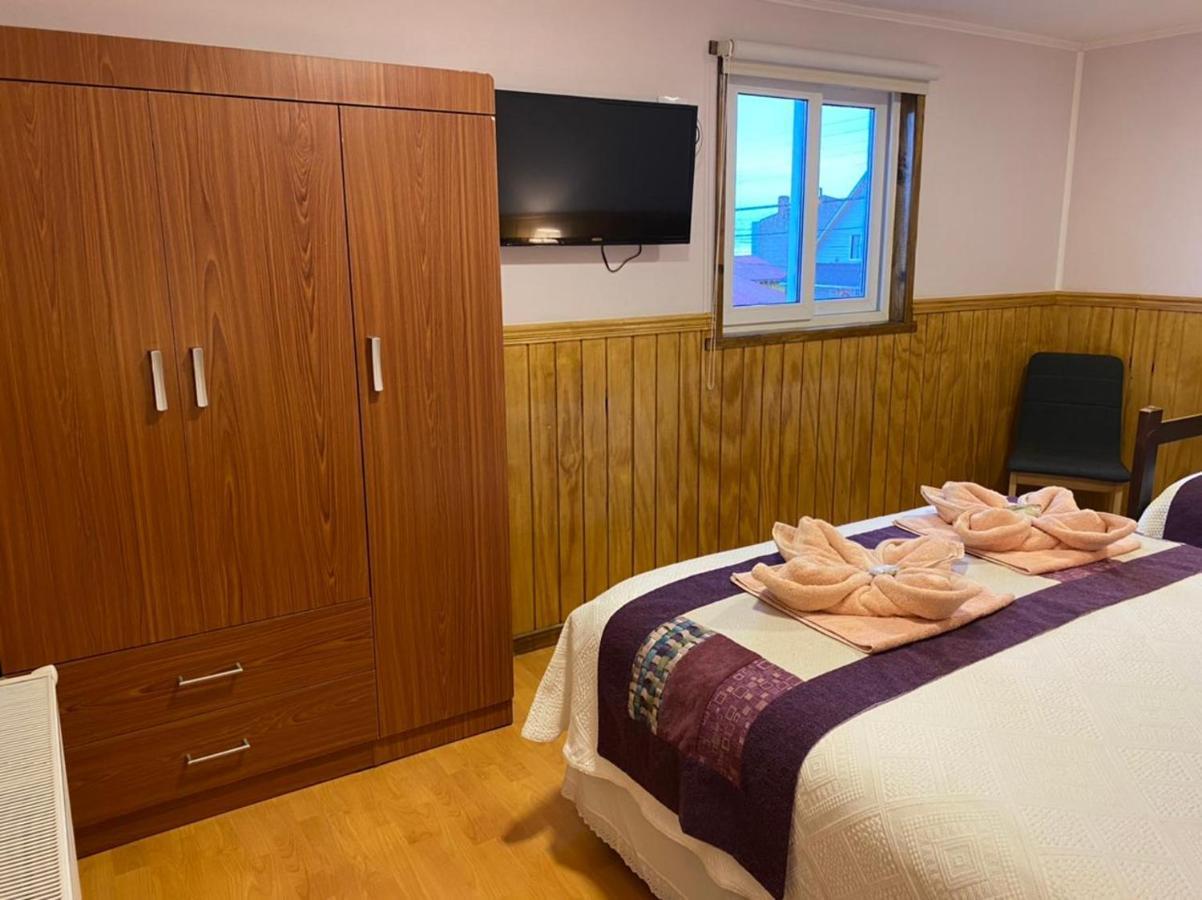 Hostal America En بويرتو ناتالز المظهر الخارجي الصورة