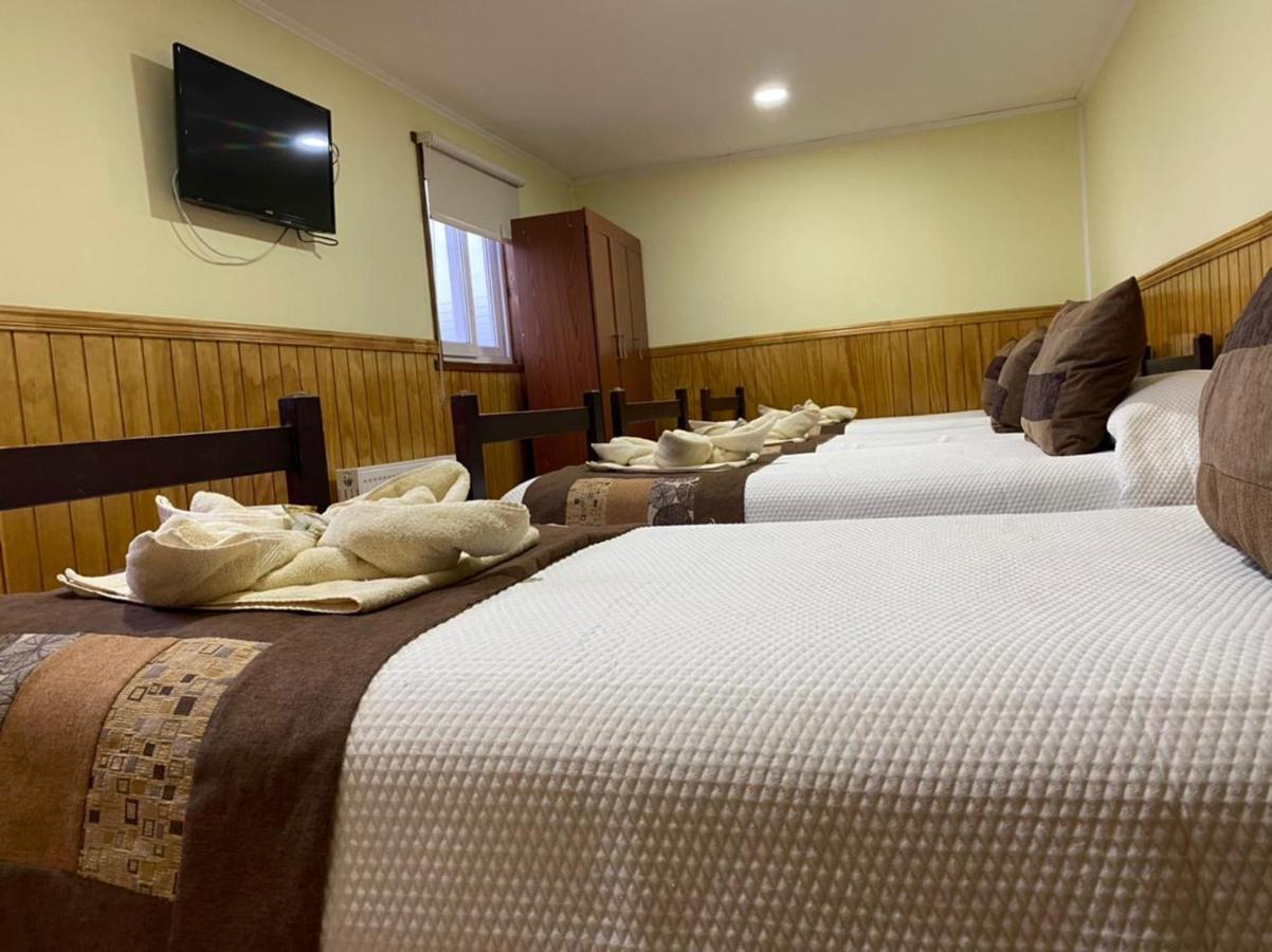 Hostal America En بويرتو ناتالز المظهر الخارجي الصورة